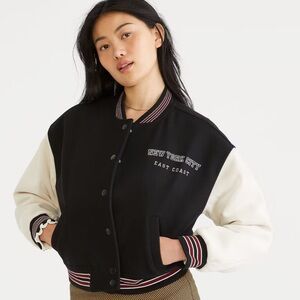 Aeropostale NYC varsity bomber jacket